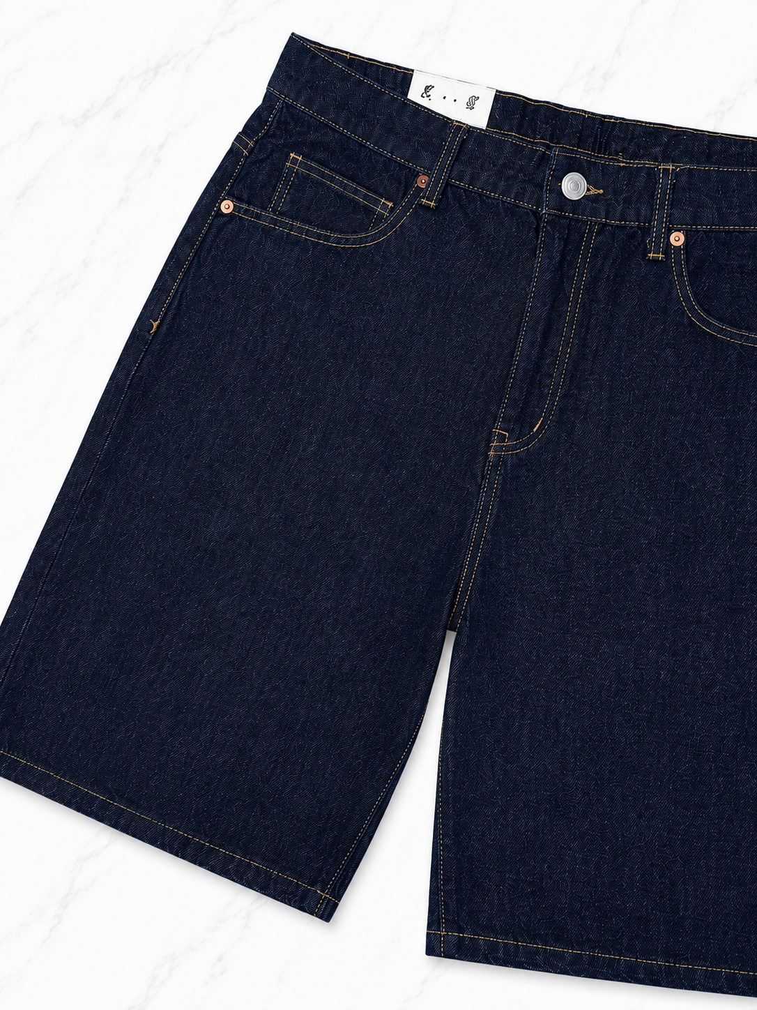 Essential Baggy Denim Shorts