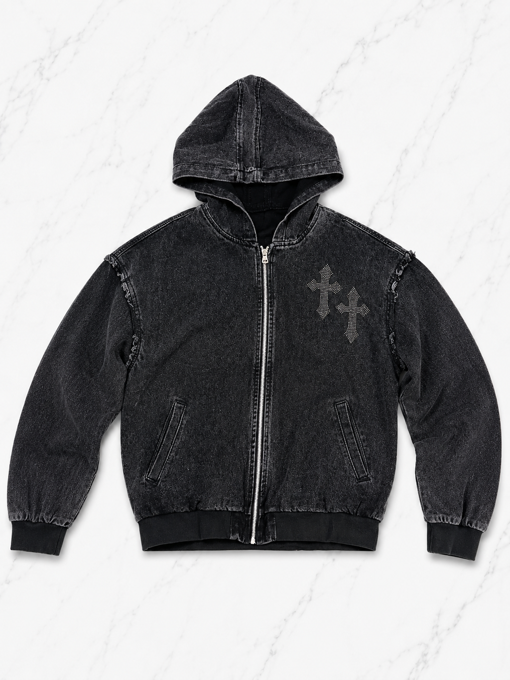 Obsidian Crossfade Hooded Jacket