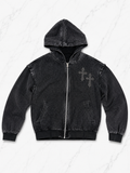 Obsidian Crossfade Hooded Jacket
