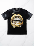 Golden Bite Tee – Black Edition