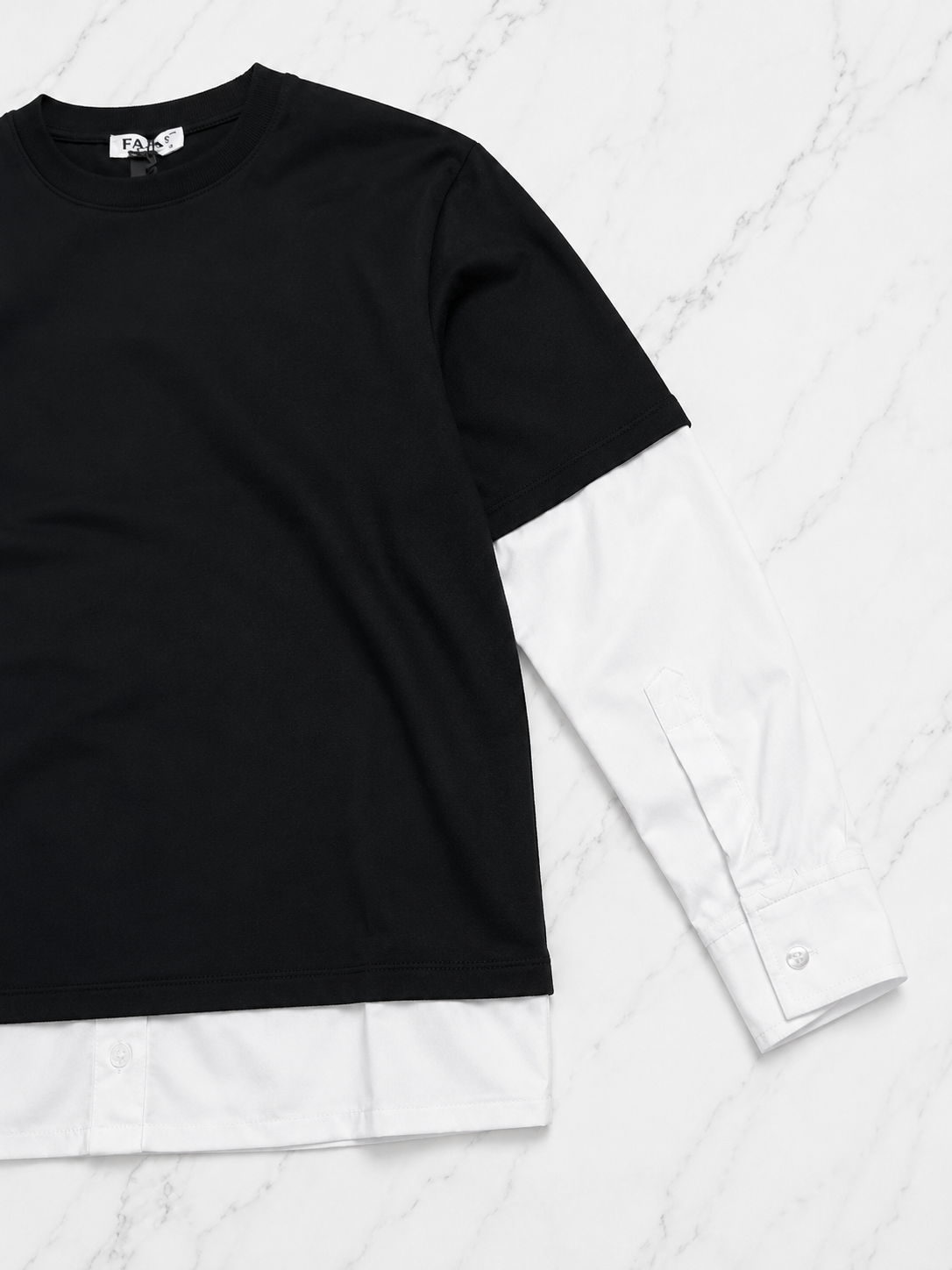 Dual Layer Noir Tee