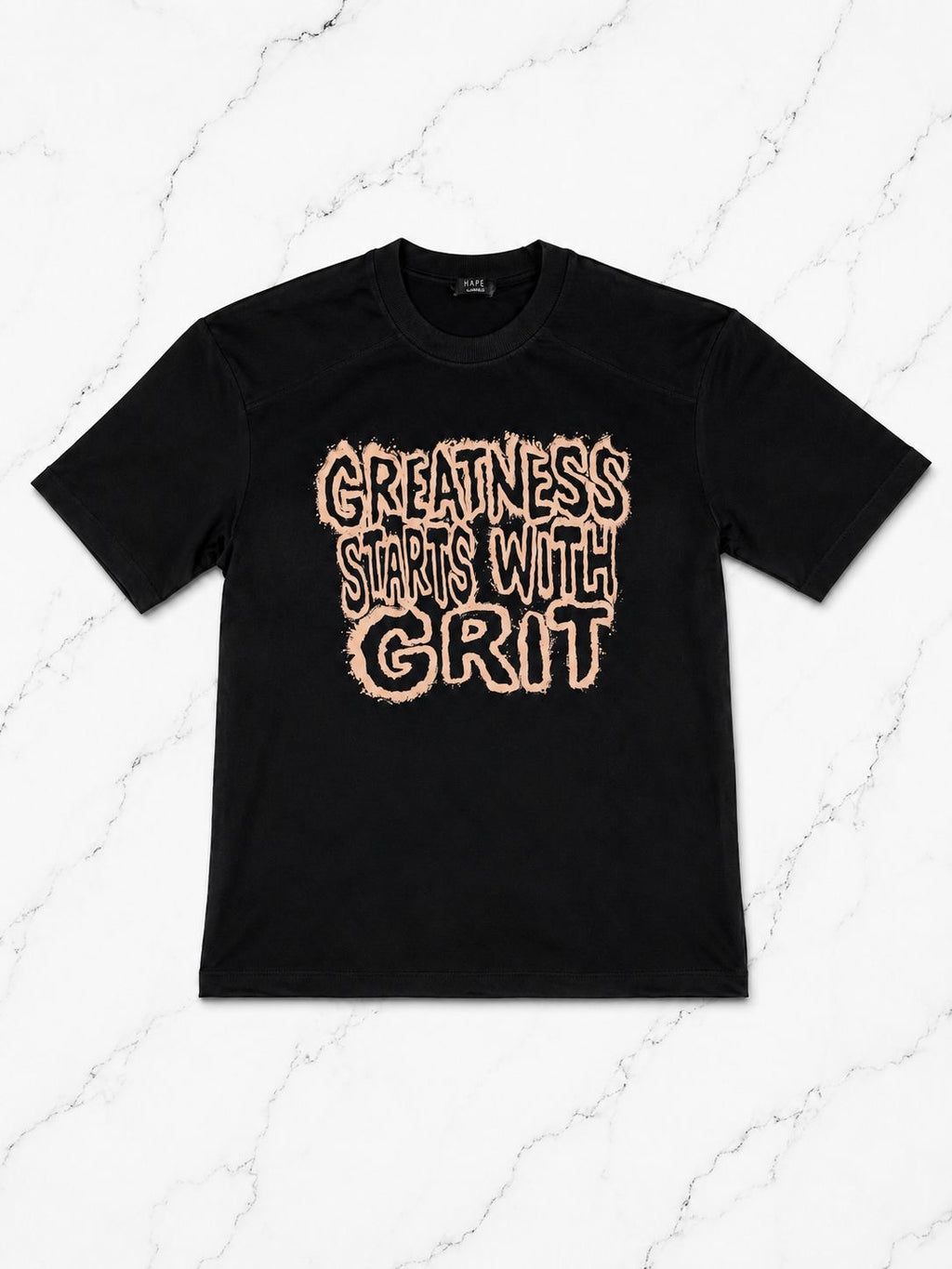 T-SHIRT BUILT FROM GRIT