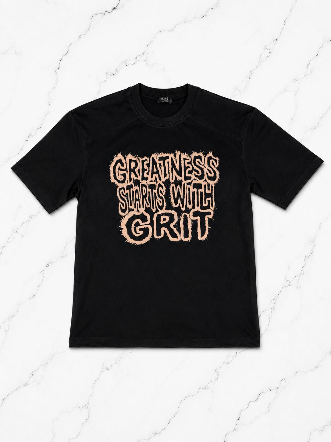 T-SHIRT BUILT FROM GRIT