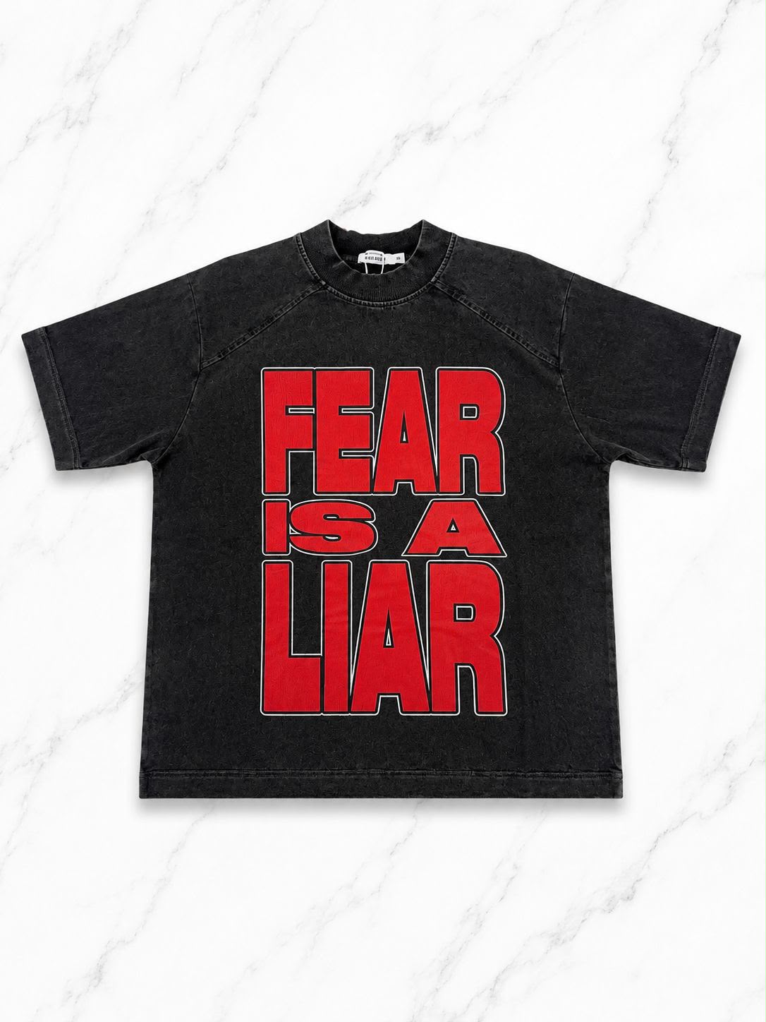 Fear Is A Liar Tee – Black Edition