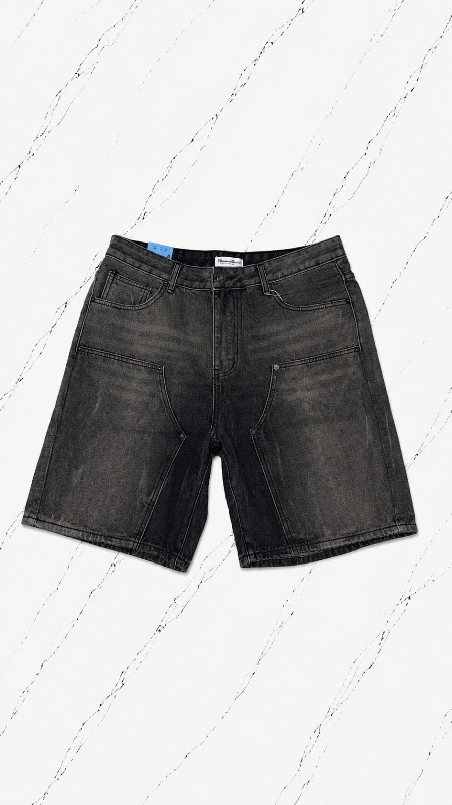 SHORTS VINTAGE WASHED DENIM