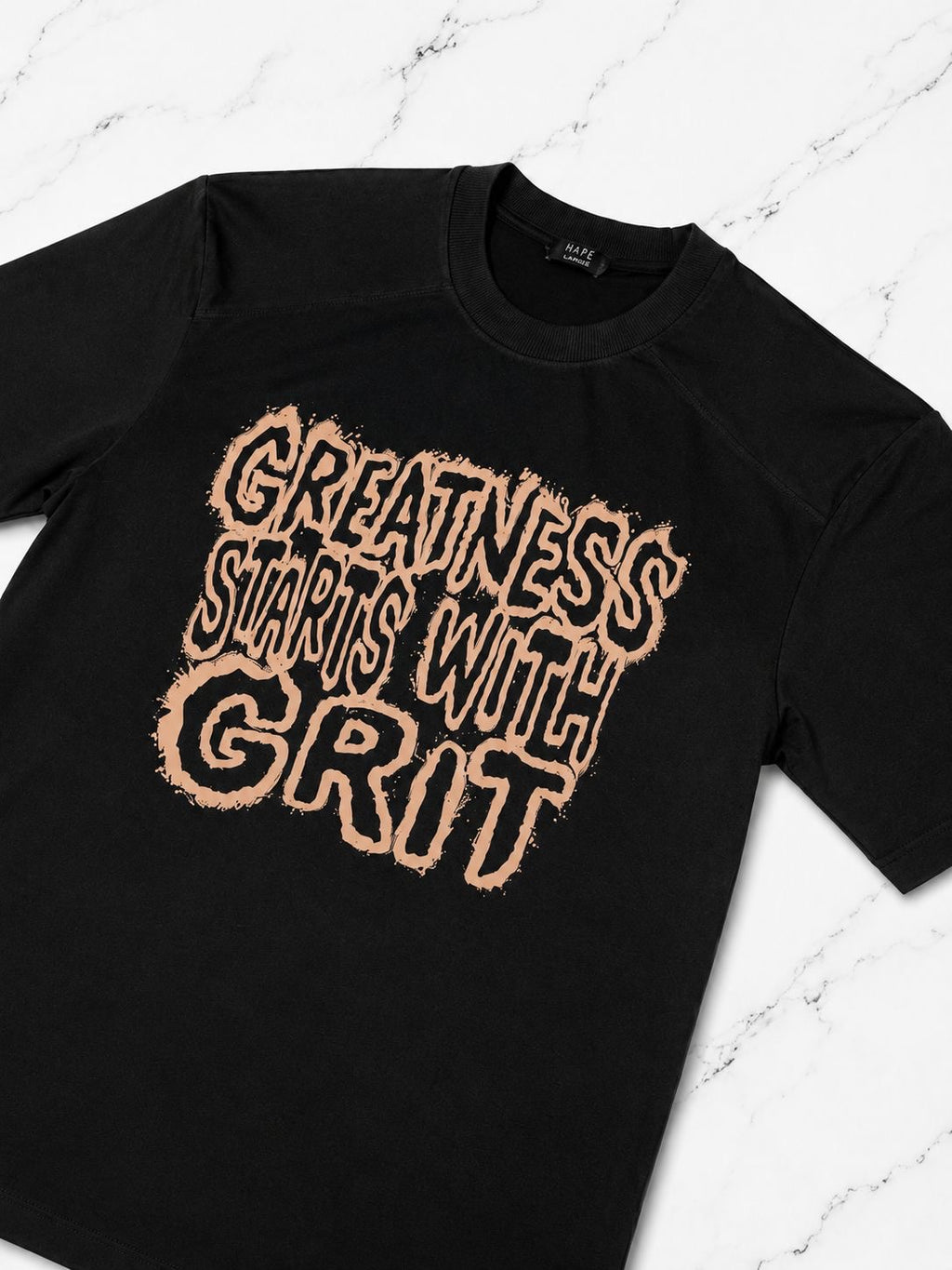 T-SHIRT BUILT FROM GRIT