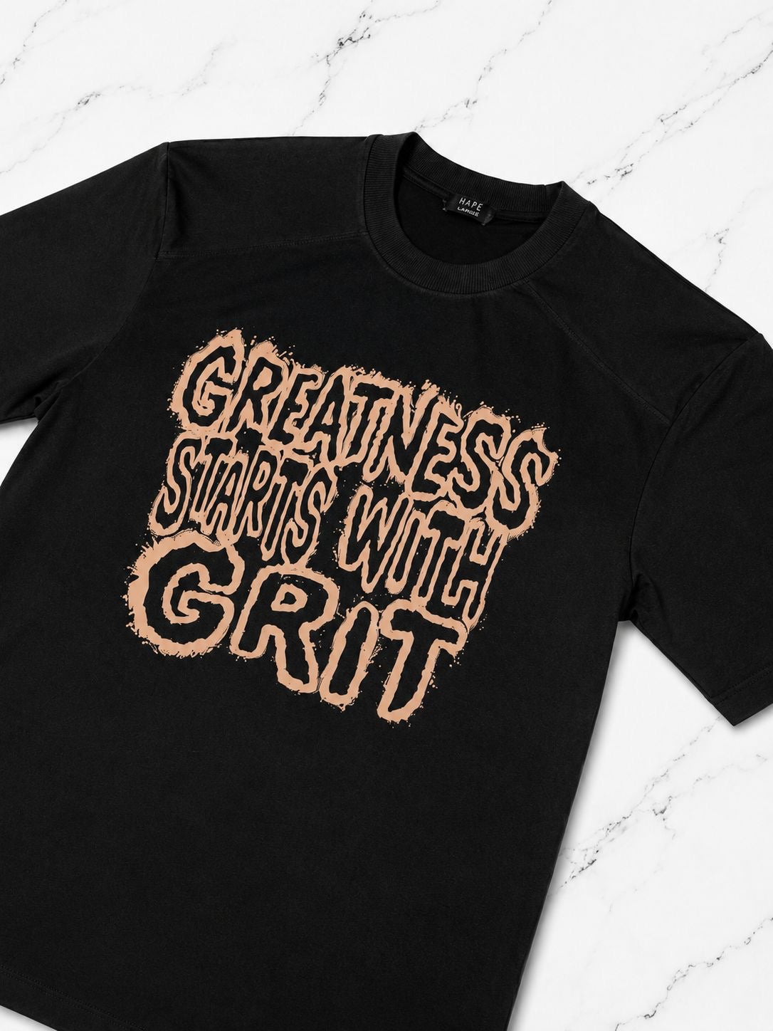 T-SHIRT BUILT FROM GRIT