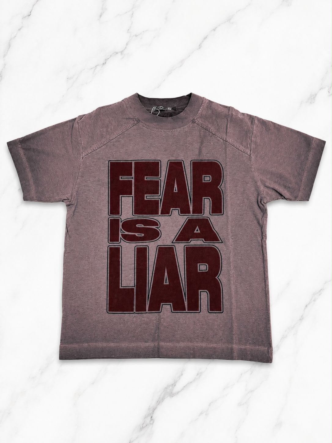 Fear Is A Liar Tee – Pink Edition