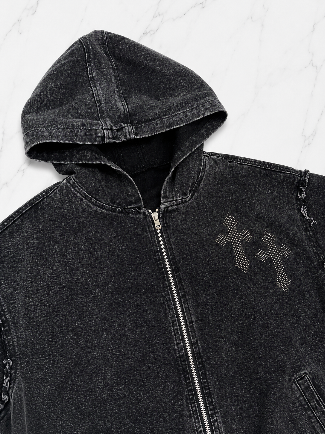 Obsidian Crossfade Hooded Jacket